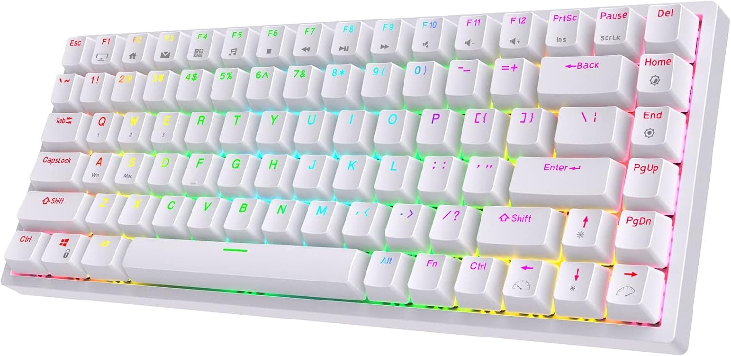 teclado mecânico sem fio Royal Kludge RK84