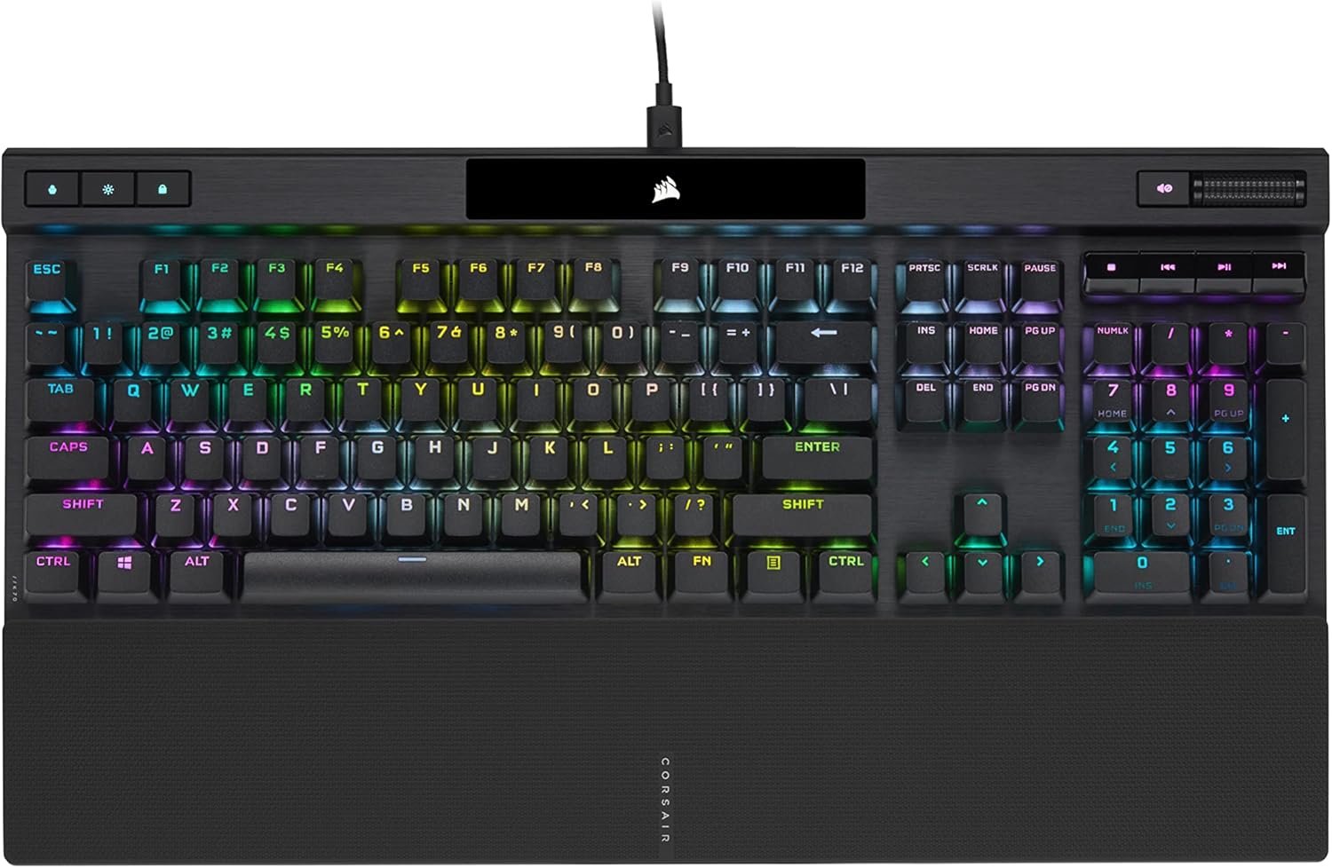 teclados mecânicos premium corsair k70 rgb pro